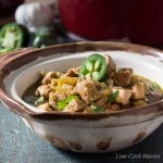This Easy Green Chile Stew is so simple and economical | low carb, gluten-free, dairy-free, Paleo, THM | Low Carb Maven
