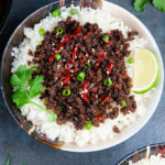 Keto Korean beef bowls