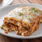 Keto Eggplant Lasagna with Meat Sauce